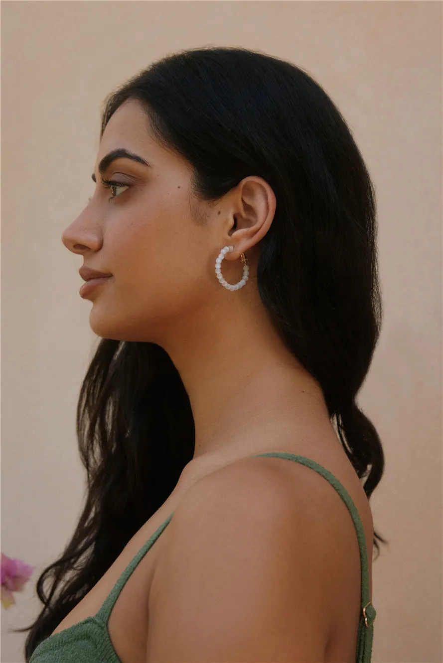 18k Gold Plated WaterBeads Earrings Gold
