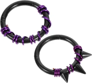 2pcs Stainless Steel Closed Hoop Nose for Women Minimalist Nose Piercing Jewelry Comfortable Fit Ear Helix Tragus and Conch Convenient and Design