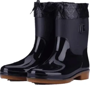Adult Men's Antiskid Rubber Sole Waterproof Work Shoes Rain Boots