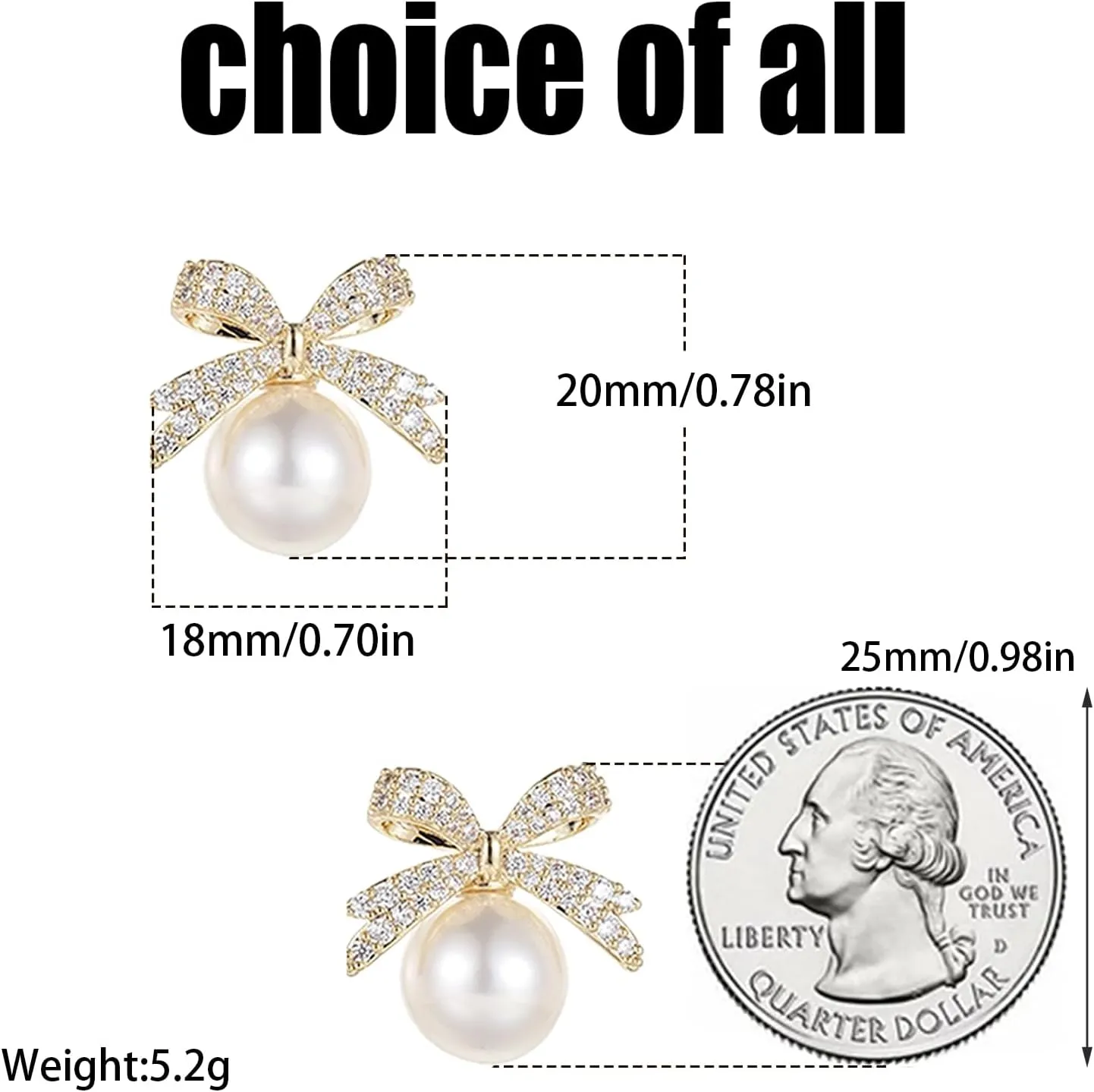 Bow Earrings Pearl Bow Earrings Rhinestone Bow Earrings Gold Ribbon Dangle Earrings Trendy Bow Stuff Jewelry Gifts for Women