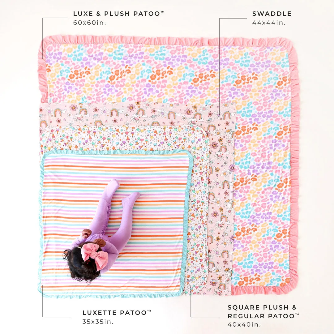 Captain Theo & Seagull Friends Reversible Quilted Patoo Blanket