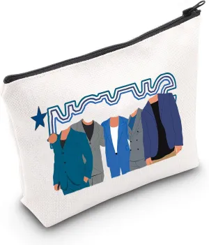 CMNIM Boy Band Music Group Inspired Gift 1995 American Member Travel Makeup Bag Singers Album Merch for Fans Music Gift