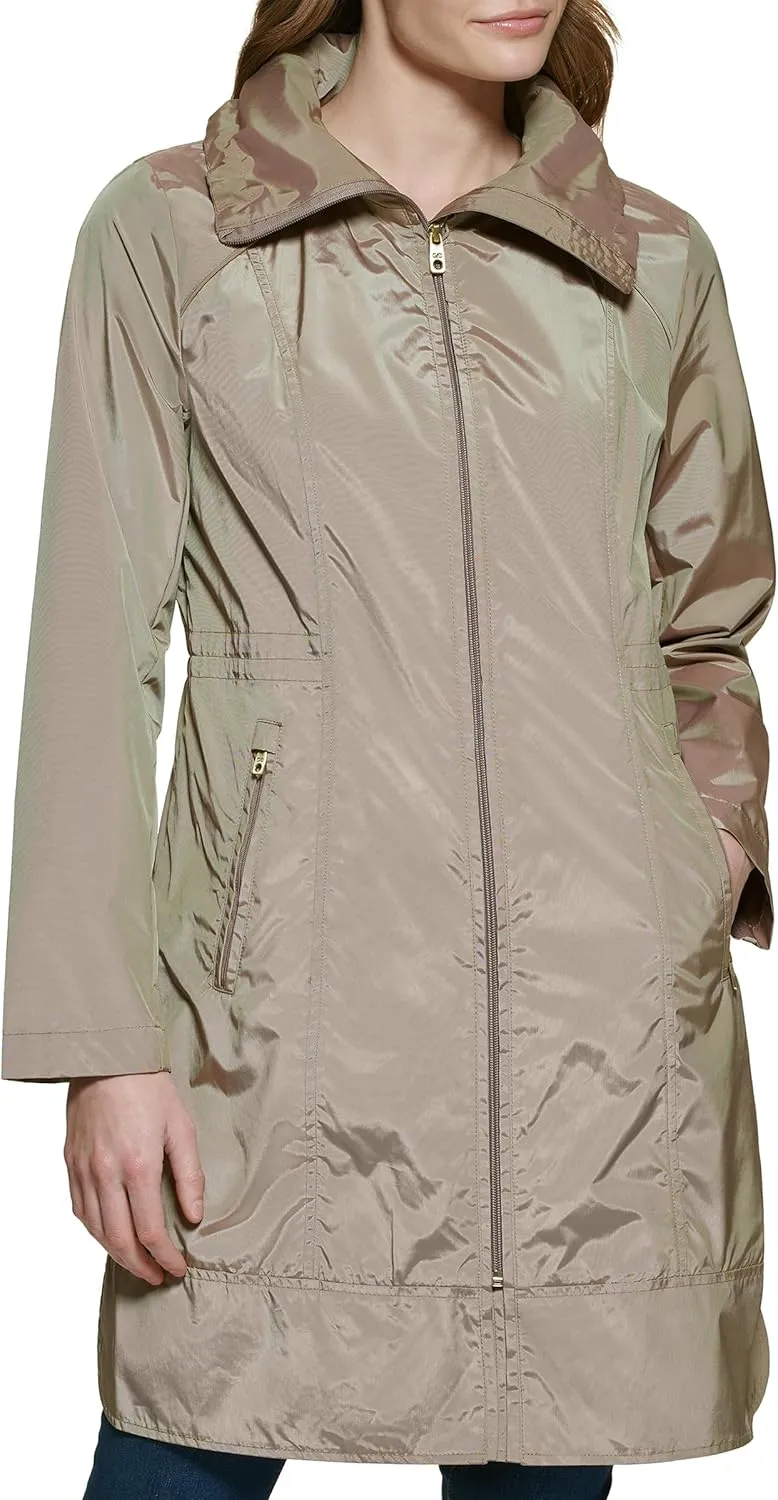Cole Haan Women's Travel Packable Rain Jacket