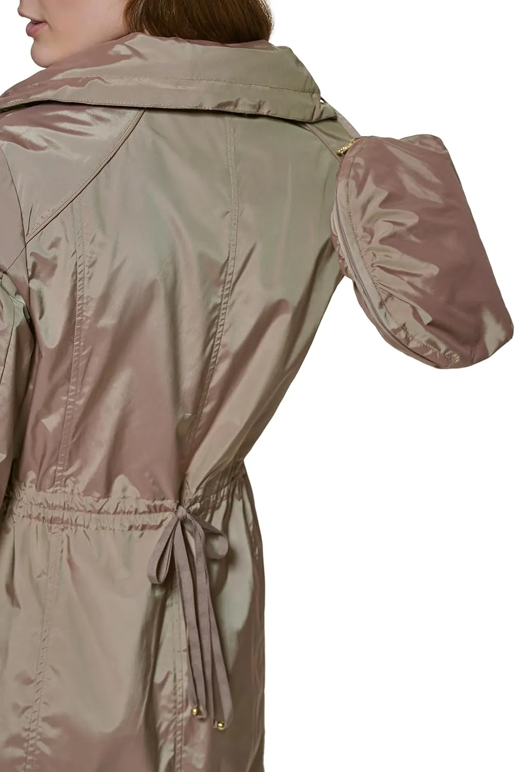 Cole Haan Women's Travel Packable Rain Jacket