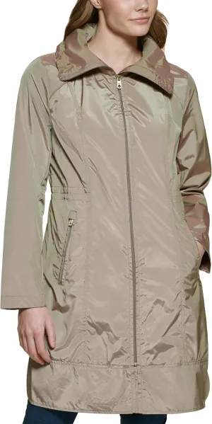 Cole Haan Women's Travel Packable Rain Jacket
