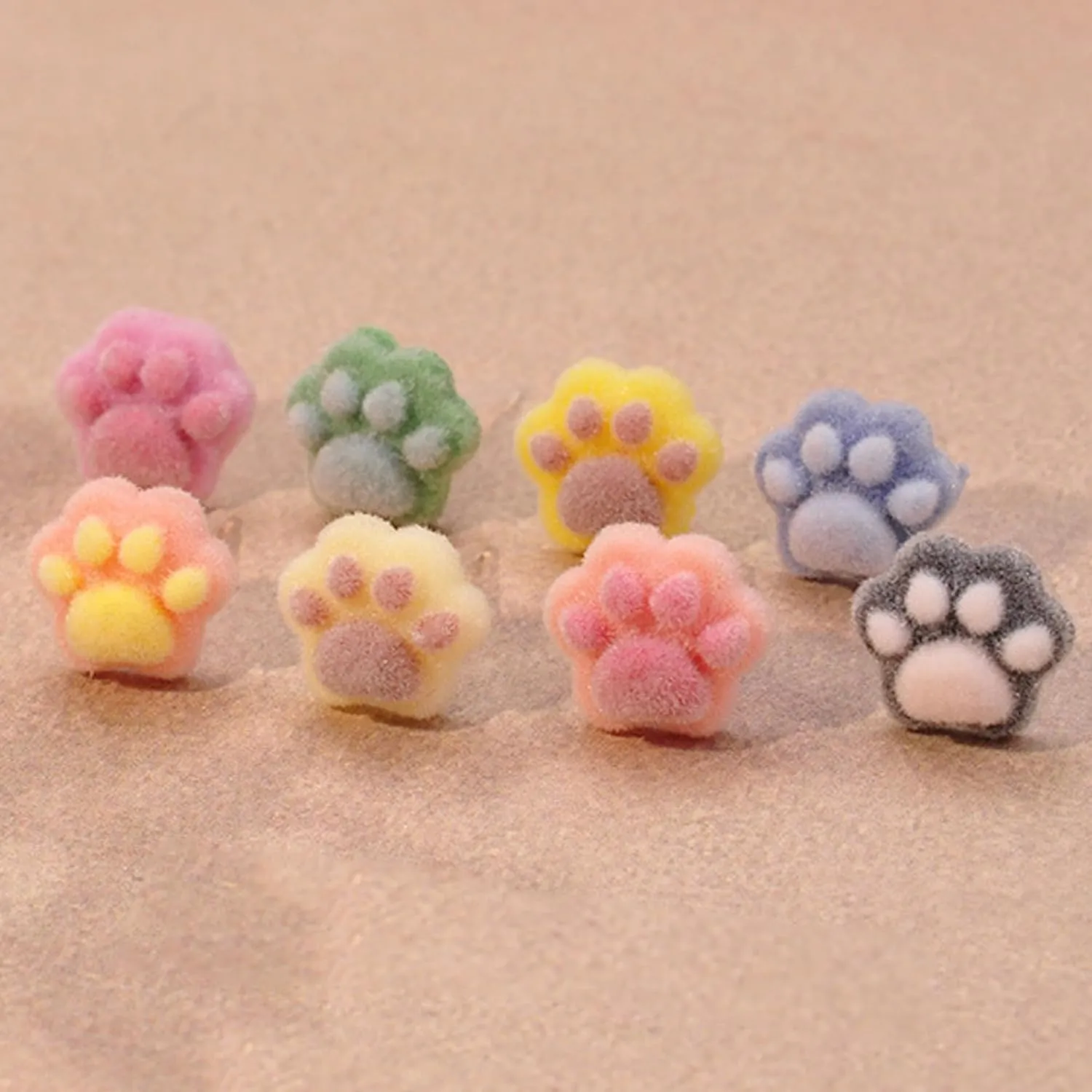 Cute Plastic Earrings for Sensitive Ears Hypoallergenic Stud for Women
