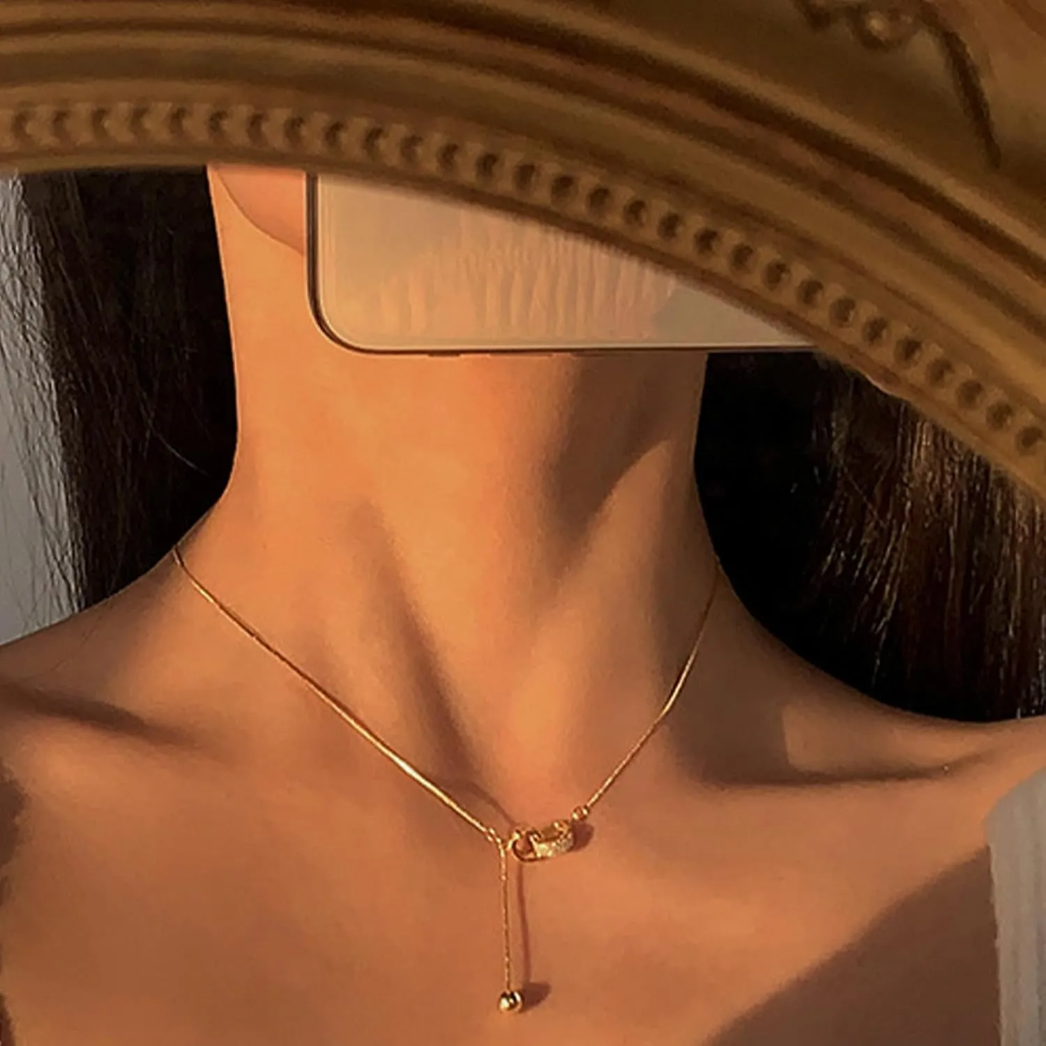 Dainty Gold Pendant Necklace for Women Small Cross Necklace Pearl Necklaces Silver Necklaces