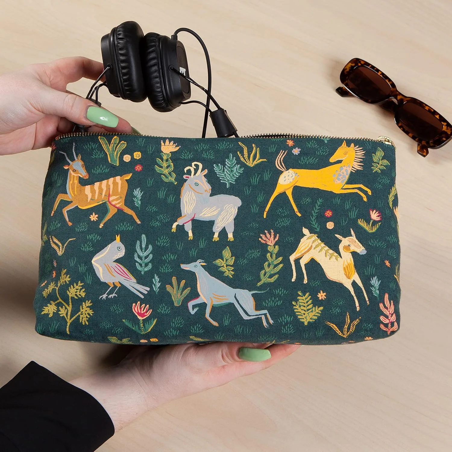 Danica Studio Women Large Zipper Cosmetic Bag