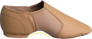 Daydance Jazz Shoes Leather Slip On for Girls, Boys, Women, Men