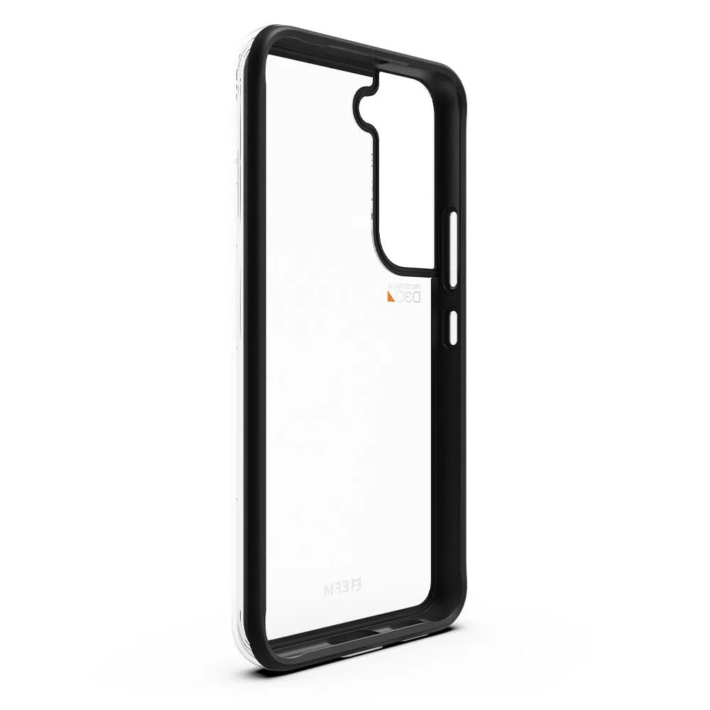 EFM Aspen Case Armour with D3O 5G Signal Plus - For Samsung Galaxy S22 (6.1) - Slate Clear