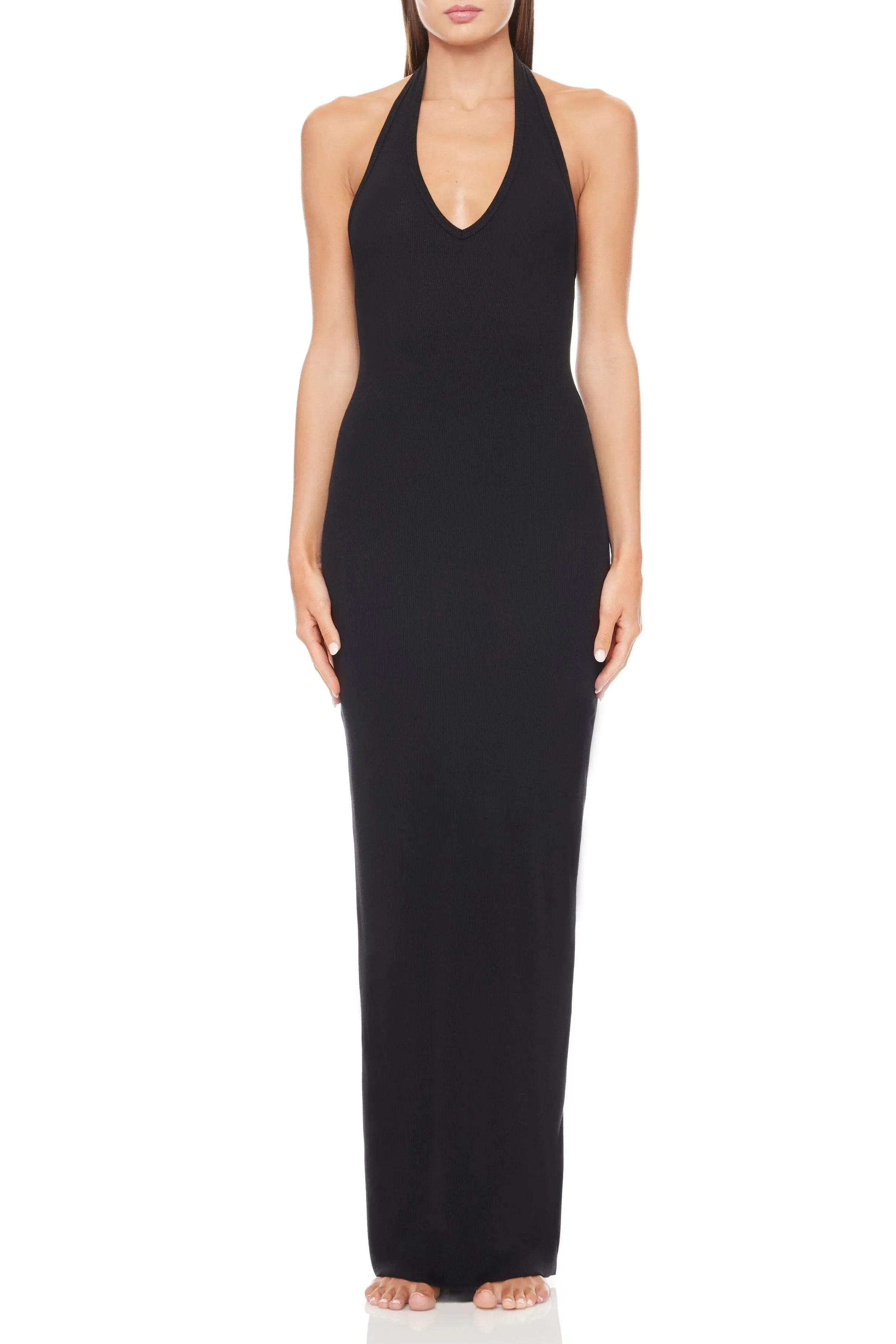 ETERNE~ Halter maxi dress