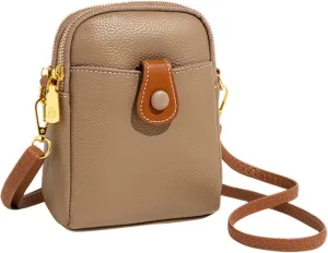 Fashion Unisex Large Capacity Bag Fashion Portable Shoulder Bags Messenger Bags Shoulder Bag for Women (Khaki, One Size)
