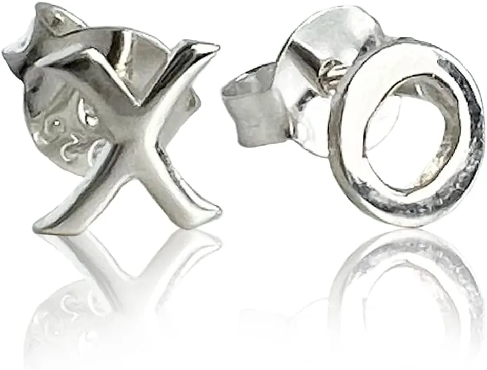 FashionJunkie4Life Sterling Silver Hobby Stud Earrings with Butterfly Backs