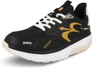 G-DEFY Energiya Womens Cross Trainer Shoe | Heel Support | VersoShock Technology for Pain Associated with Prolonged Standing or Walking | Arch Support | Diabetic Shoes | Wide Shoes | Free Orthotic