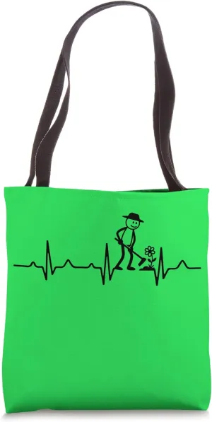 Garden Landscape-Gardeners Farmers Stick-figure Gardener Tote Bag