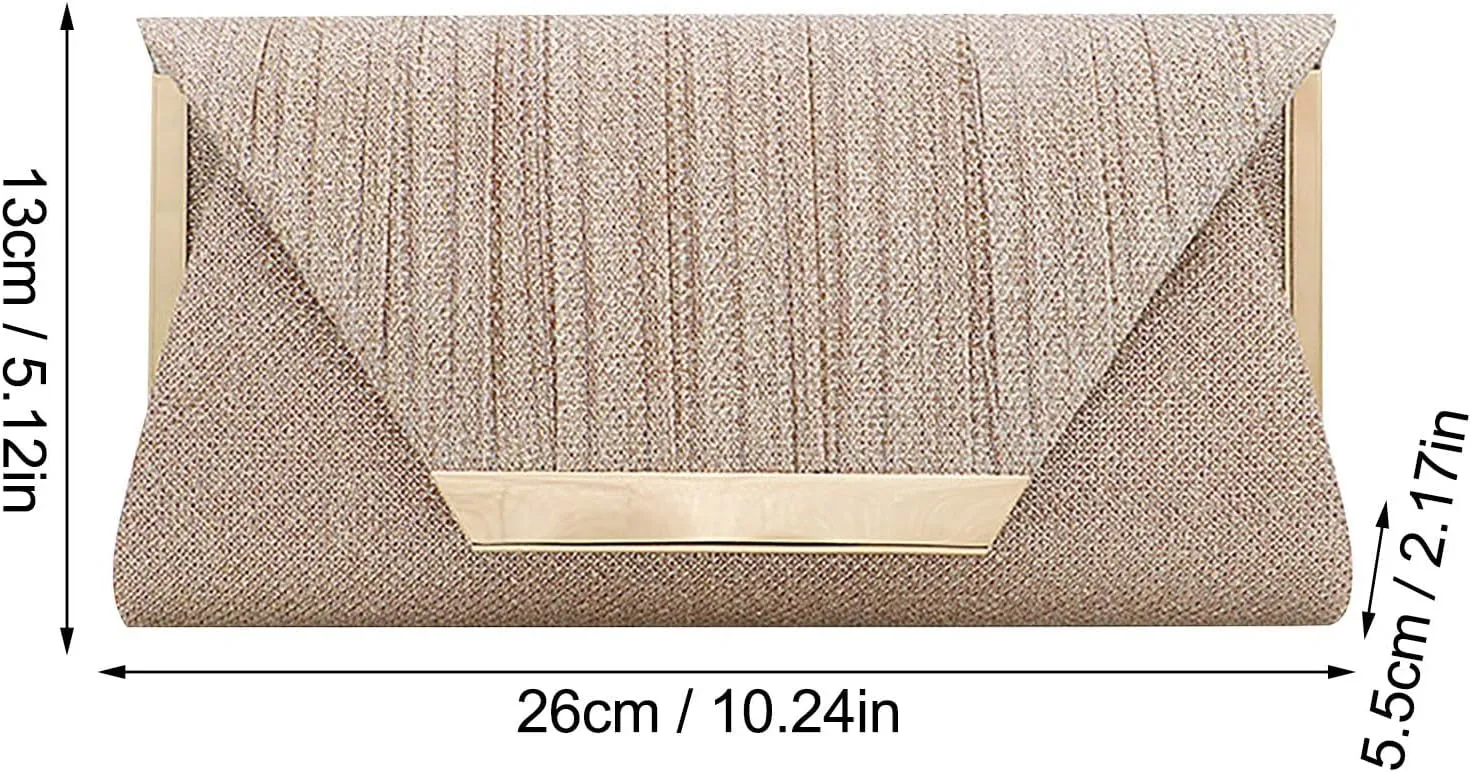 Glitter Clutch Purses Women Evening Bags Envelope Cluthes Formal Handbags Wedding Party Prom Purse Cow Print Tote Bag