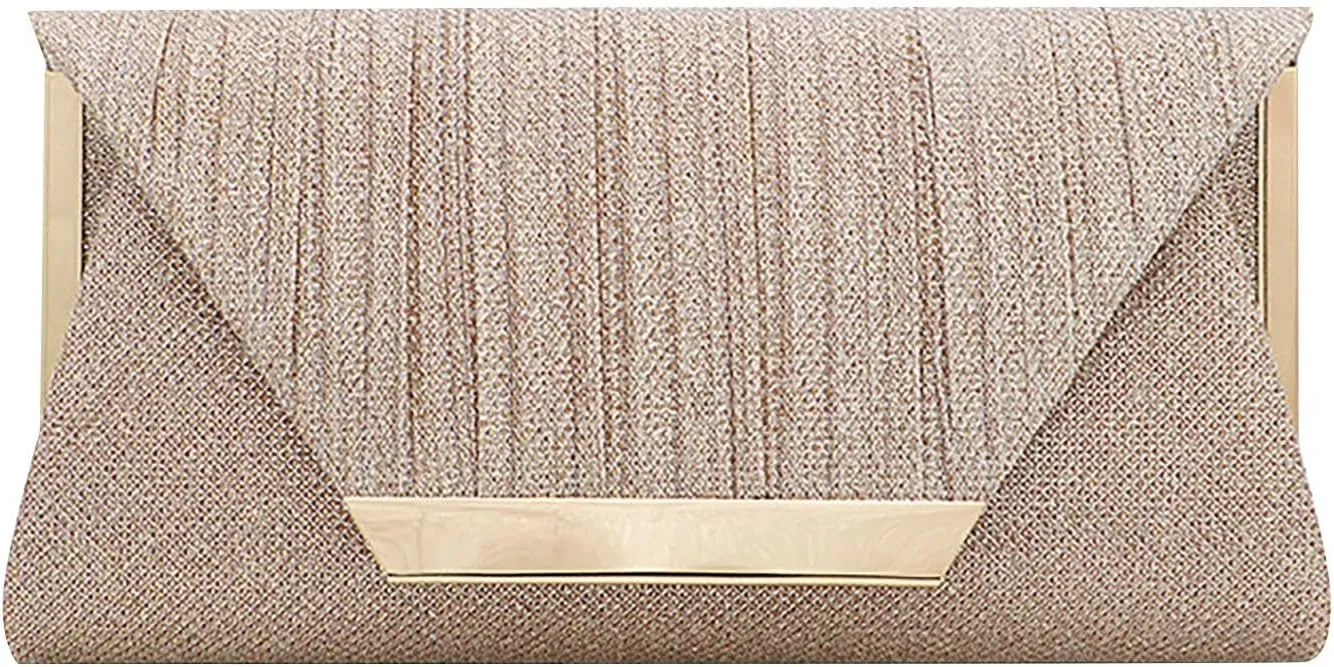 Glitter Clutch Purses Women Evening Bags Envelope Cluthes Formal Handbags Wedding Party Prom Purse Handbag Hanger