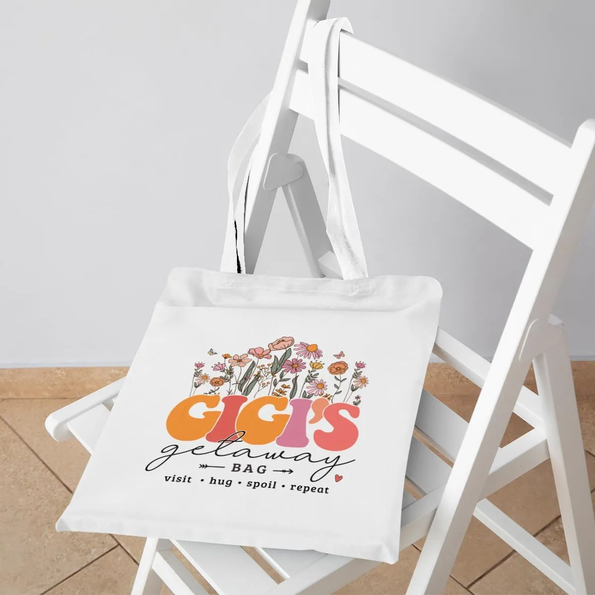 Grandma Mom Tote Bag - Birthday, Mothers Day, Retirement & Christmas Gifts for Women - Reusable Shoulder Bag