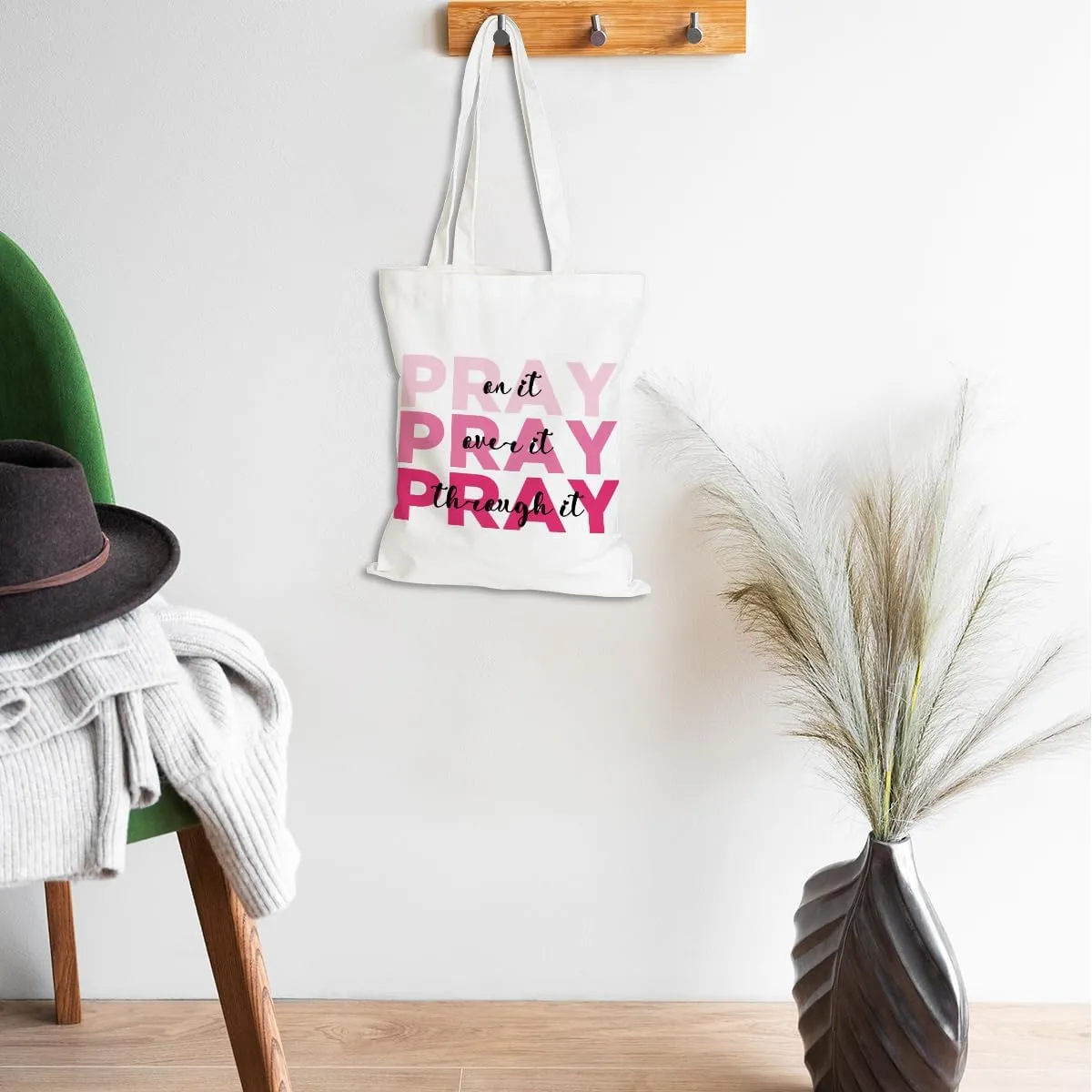 Inspirational Tote Bag for Women Positive Affirmations Self Love Beach Bag Encouragement Gifts Christmas