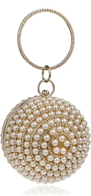 Ladies' Handheld Shoulder Bag Ball Evening Dress Small Wallet Chain