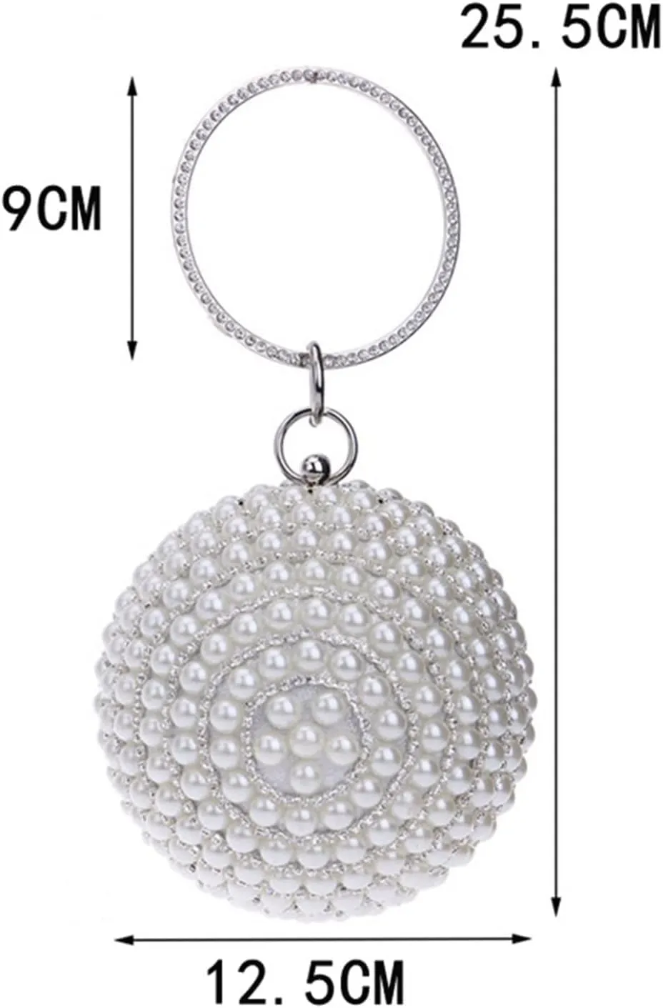 Ladies' Handheld Shoulder Bag Ball Evening Dress Small Wallet Chain