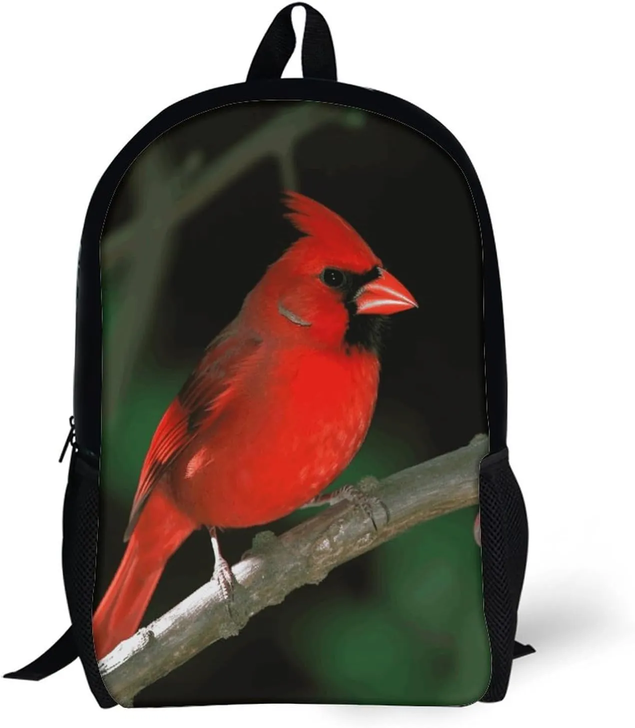 Laptop Backpack Casual Daypack Waterproof Beautiful Red Birds Computer Bag Business Work Bag for Travel