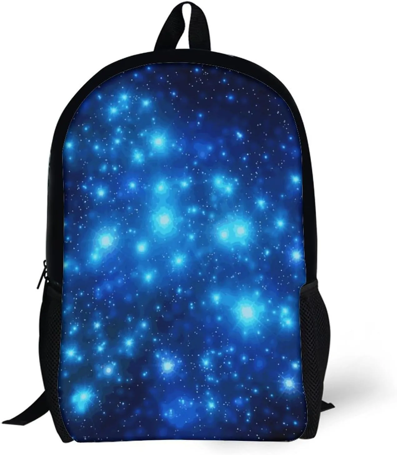 Laptop Backpack Casual Daypack Waterproof Blue Shining Stars Computer Bag Business Work Bag for Travel