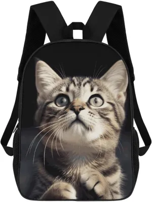 Laptop Backpack Casual Daypack Waterproof Cat Computer Bag Business Work Bag for Travel