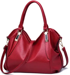 Leather Crossbody Bags for Women Shoulder Tote Bags Top Handle Satchel Bag Medium Size Purse for Women