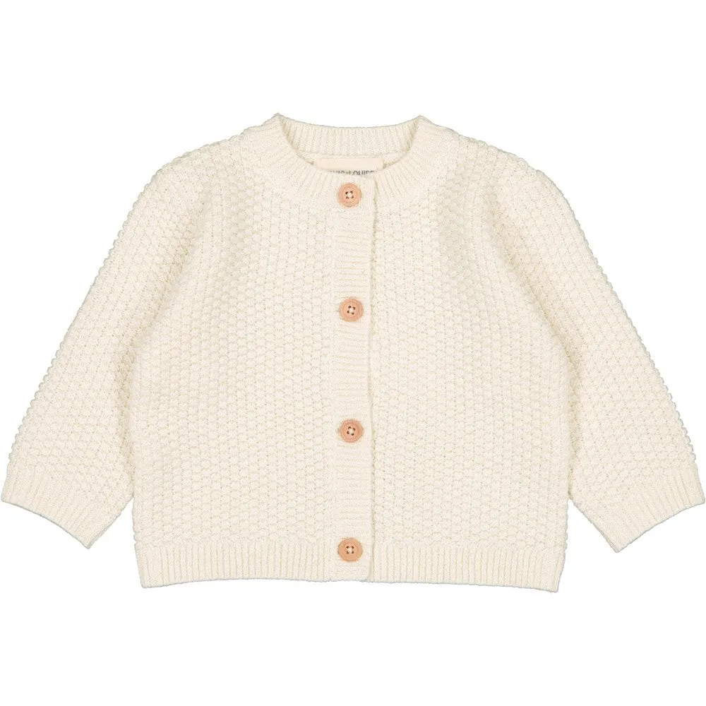 LOUIS*LOUISE~ Cardigan mayo cotton baby knit w Lurex
