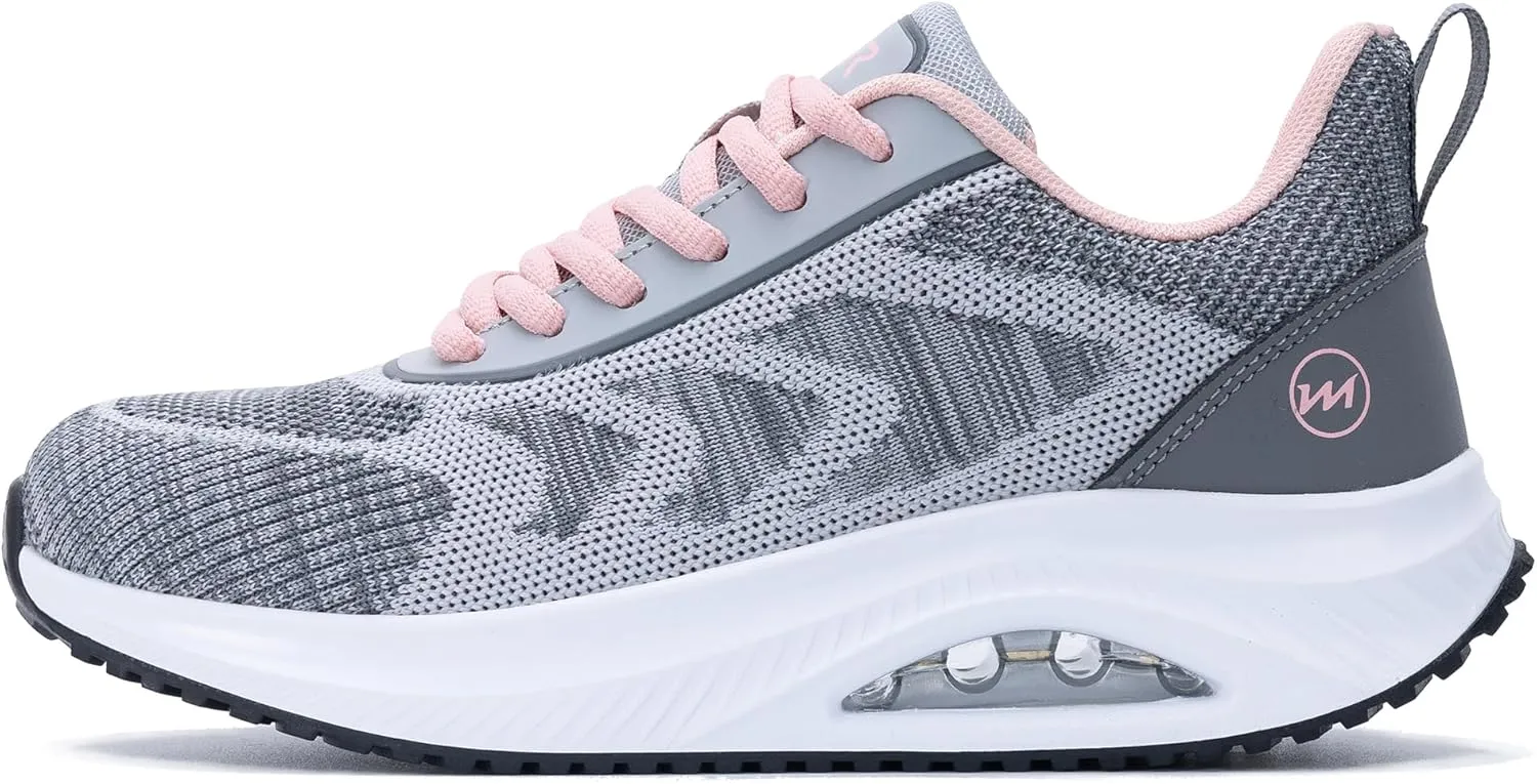 MAFEKE Womens Walking Shoes with Arch Support, Air Tennis Orthotic Fashion Sneakers for Plantar Fasciitis Pain Relief Size 5.5-11