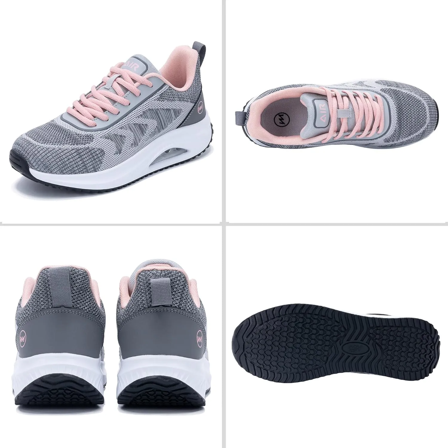 MAFEKE Womens Walking Shoes with Arch Support, Air Tennis Orthotic Fashion Sneakers for Plantar Fasciitis Pain Relief Size 5.5-11