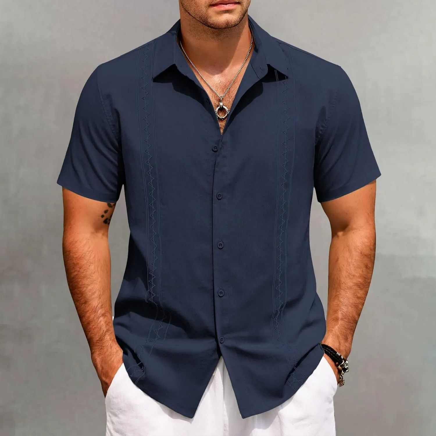 Mens Hawaiian Shirts with Beach Summer Tops Summer Beach Shirt Mens Beach Tees Summer Tees