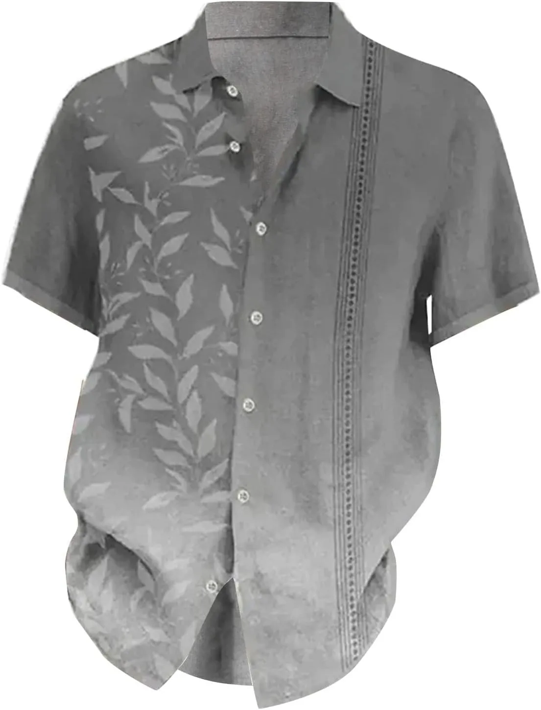 Mens Hawaiian Shirts with Beach Summer Tops Summer Beach Shirt Mens Beach Tees Summer Tees