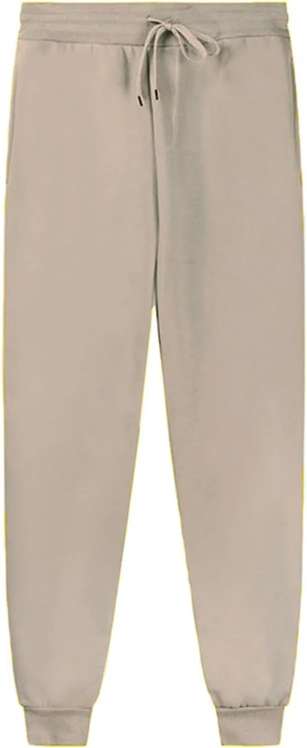 Men's Jogger Pants Slim Fit Elastic Waist Drawstring Comfortable Athletic Sweatpants Casual Durable Everyday