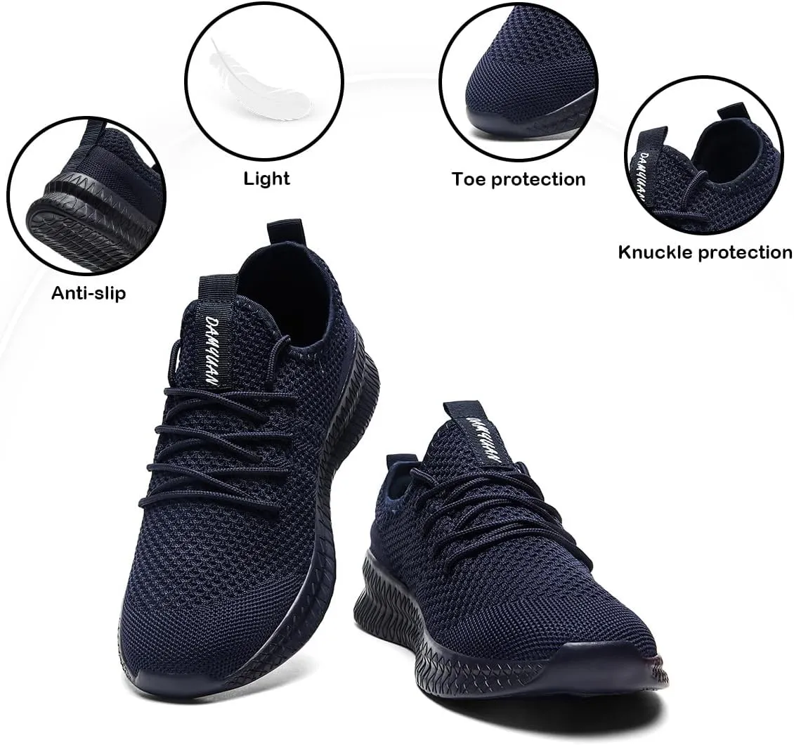 Men's Shoes Running Walking Sneakers Casual Tennis Slip on Shoes Lightweight Breathable Fashion Comfortable Workout Athletic for Shoes Gym Sport