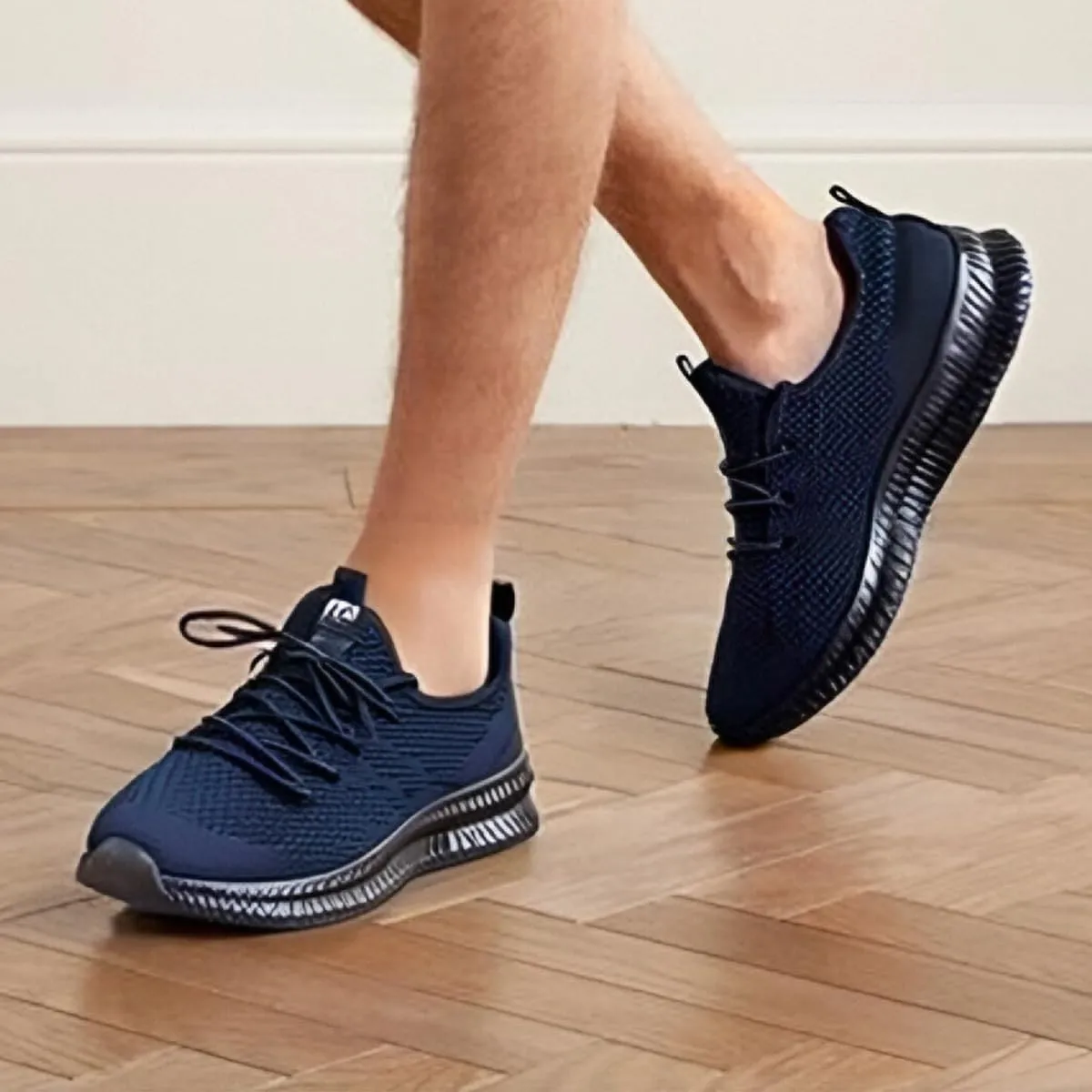 Men's Shoes Running Walking Sneakers Casual Tennis Slip on Shoes Lightweight Breathable Fashion Comfortable Workout Athletic for Shoes Gym Sport