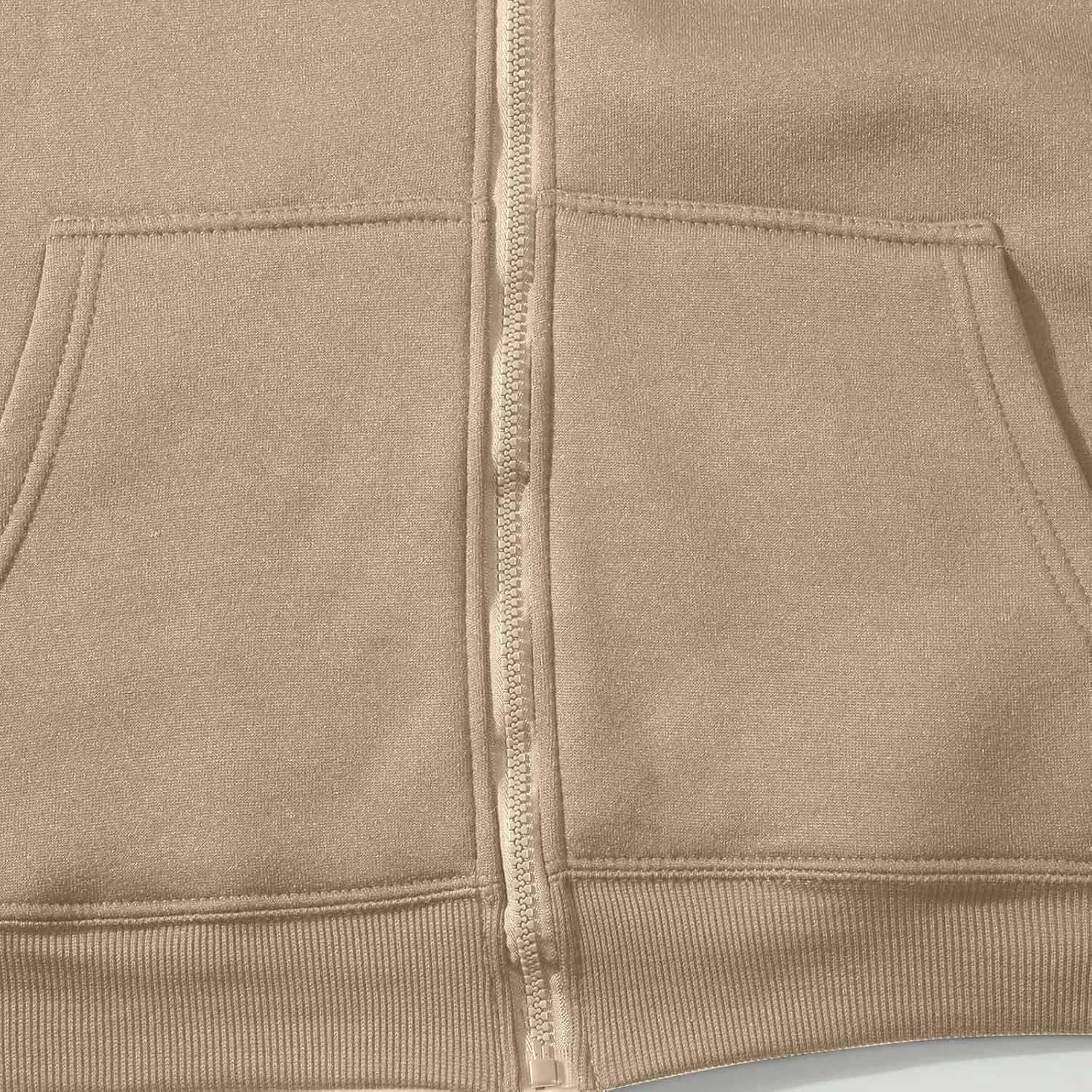 Mens Slim Fit Lightweight Zip Up Hoodie with Pockets Long Sleeve Full-Zip Hooded Sweatshirt Drawstring Casual Hoodies