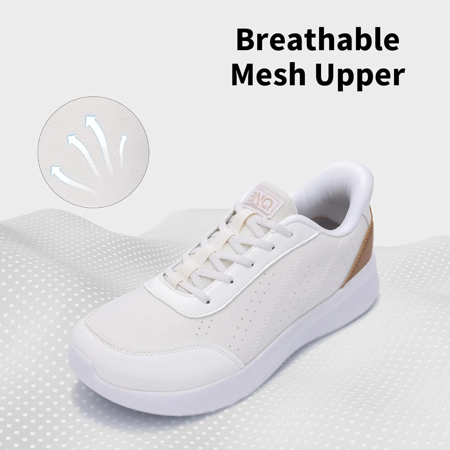 Mens Wide Toe Box Walking Shoes Arch Support Tennis Sneakers Zero Drop Minimalist Casual Shoes Size 7-12
