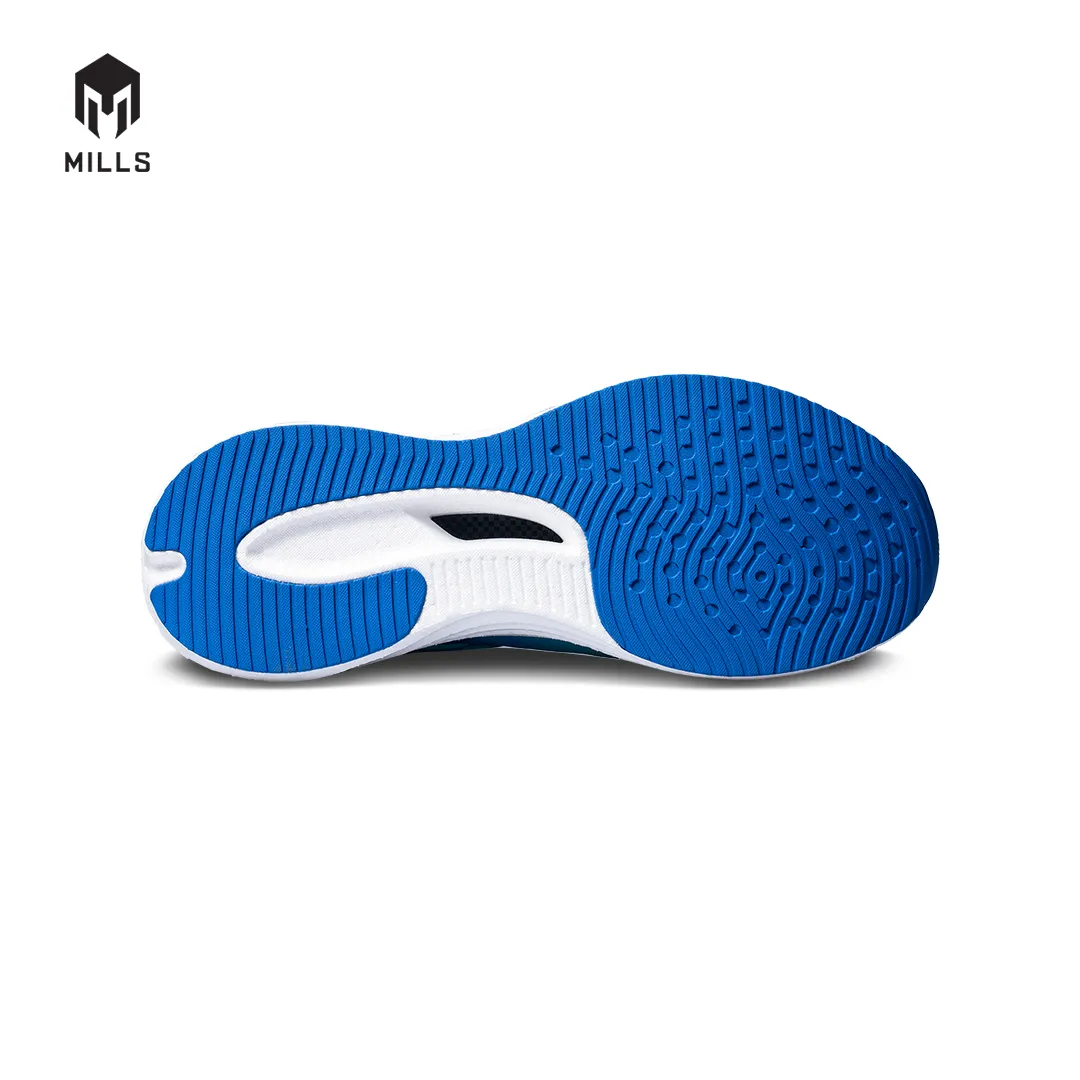 Mills Sepatu Lari Running Shoes Enermax Dynaplate Rush Green / Blue / Off White 9103901
