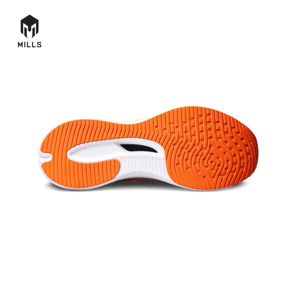 Mills Sepatu Lari Running Shoes Enermax Dynaplate Rush Tosca / Orange / White 9103902
