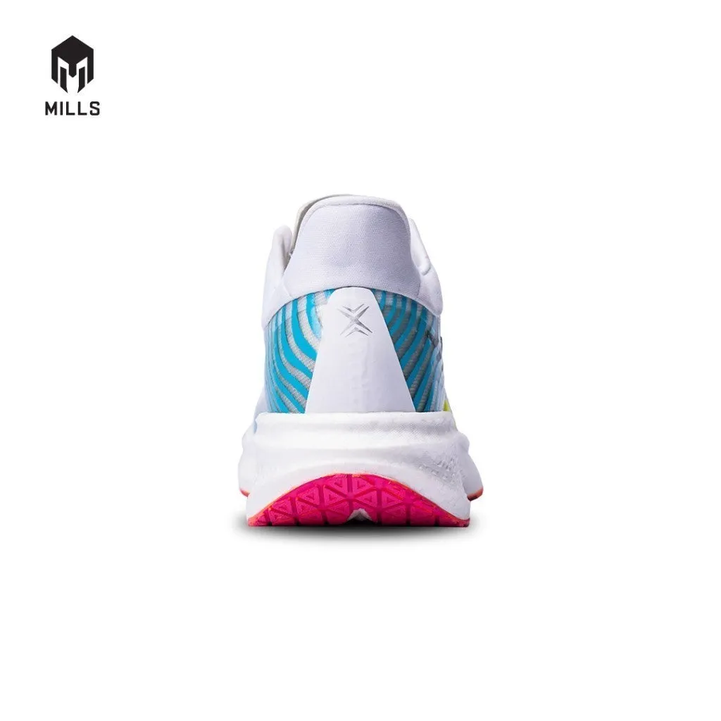 Mills Sepatu Lari Running Shoes Enermax Dynaplate White / LT. Blue / Magenta 9100701