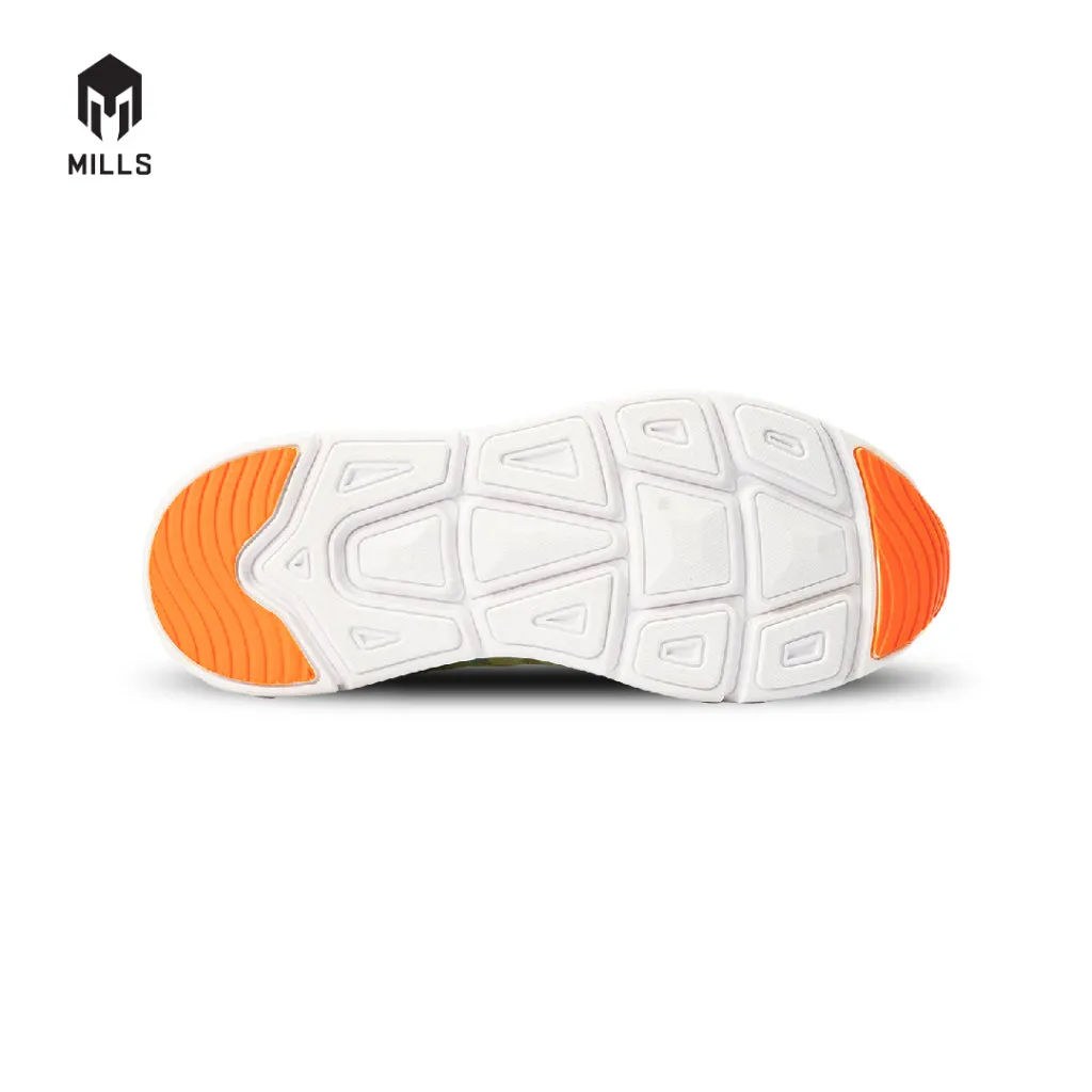Mills Sepatu Lari Running Shoes Enermax Flasma Blue / Bright. Orange / White 9102301