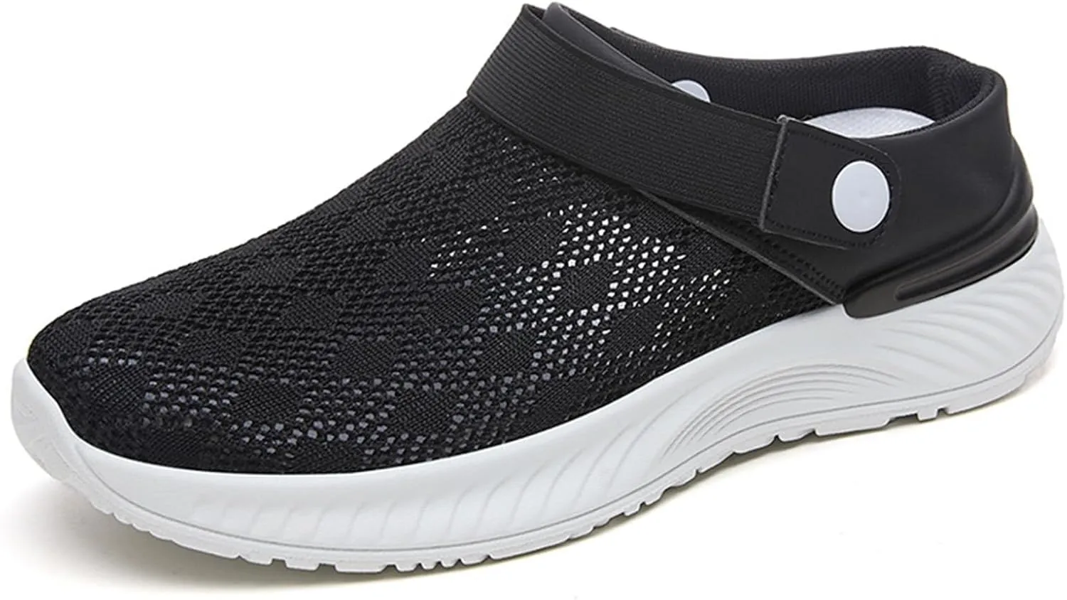 Mules for Women Outdoor Hiking Slip On Sandals Sports Water Shoes Fashion Slippers Classic Clogs for Women Breathable Mesh Walking Mules Sneakers Open Back Slip On Shoes Orthopedic Diabetic Shoe