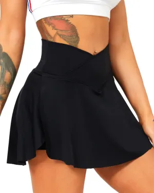 Navneet Women Tennis Skirts with Pockets High Waisted Golf Skirts Athletic Skorts Pleated Mini Skirt Workout Sport Pickleball