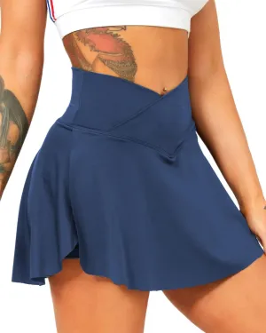 Navneet Women Tennis Skirts with Pockets High Waisted Golf Skirts Athletic Skorts Pleated Mini Skirt Workout Sport Pickleball