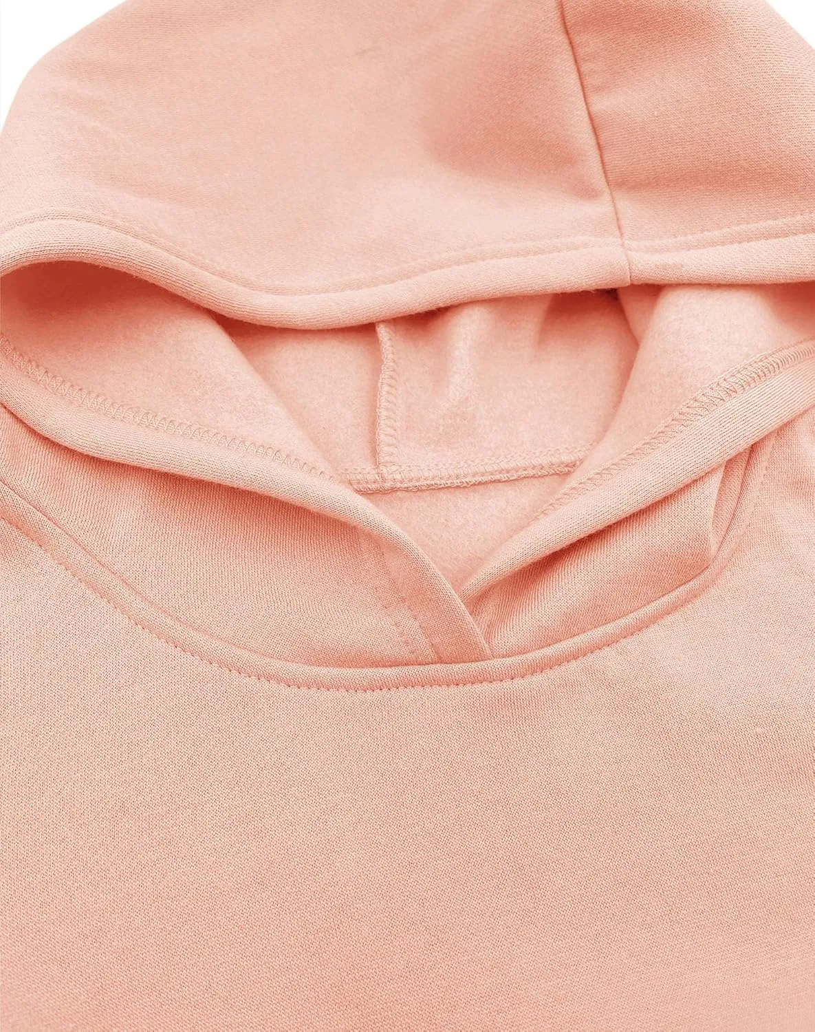 Orchidays Women's Basic Long Sleeve Hoodies Relaxed Fitted Sweatshirts Oversized Pullover Tops with Pocket