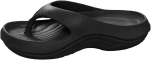 Orthopedic Flip Flops for Women Pressure Relief EVA Sandals Everywear Ara Thong Sandal Arch Support Recovery Sandals Soft Summer Beach Shoes Comfortable Pillow Shoe