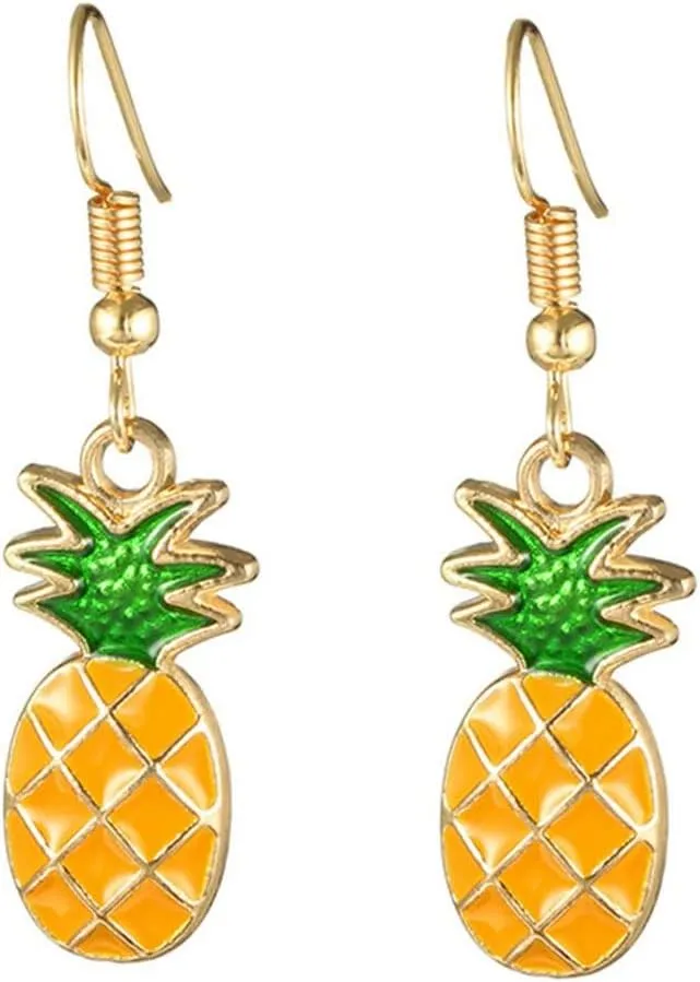 Pineapple earrings