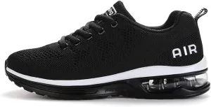 QAUPPE Womens Fashion Lightweight Air Sports Walking Sneakers Breathable Gym Jogging Running Tennis Shoes US 5.5-11 B(M)